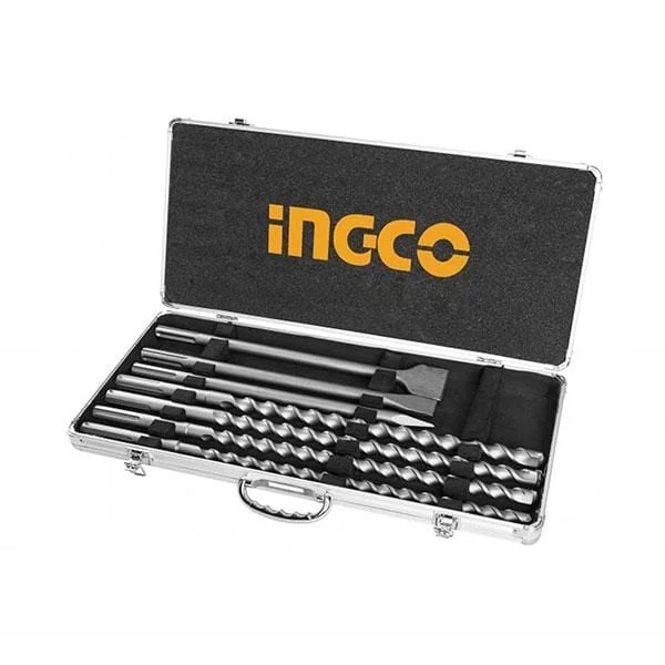 SDS Max hammer drill bit and chisel set AKD5075