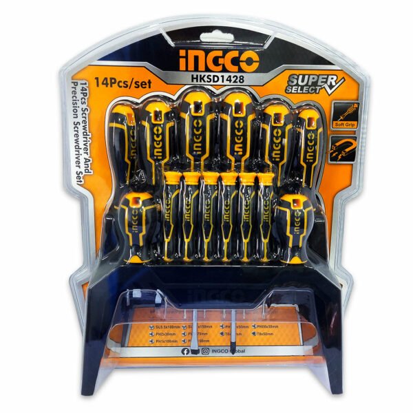 14 Pcs screwdriver and precision screwdriver set HKSD1428