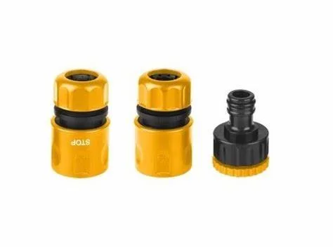 3 Pcs 1/2" hose quick connectors set HHCS03122